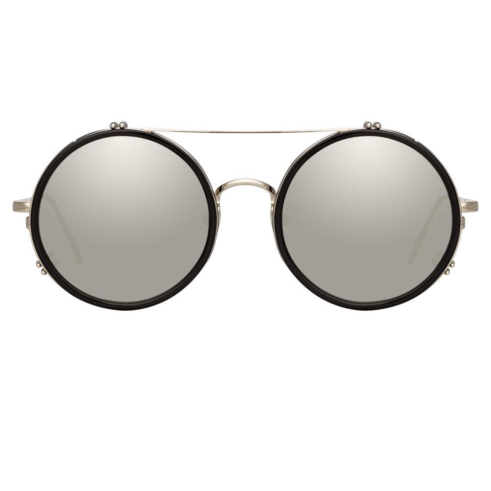 Color_LFL741C4SUN - Linda Farrow Rose C4 Round Sunglasses