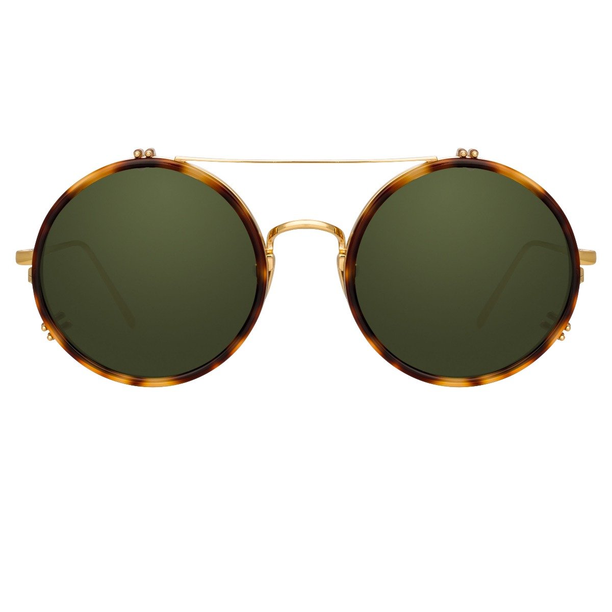 Color_LFL741C5SUN - Linda Farrow Rose C5 Round Sunglasses