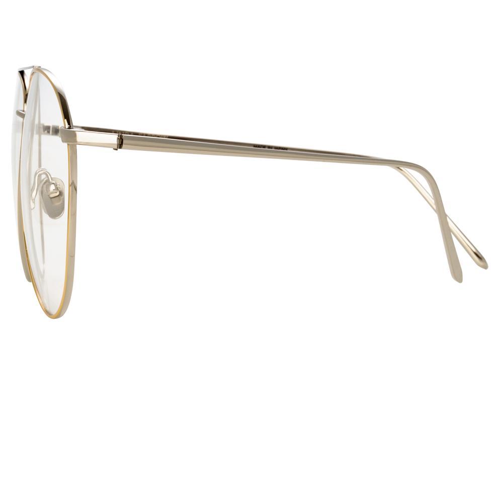 Color_LFL744C10OPT - Linda Farrow Kirk C10 Aviator Optical Frame