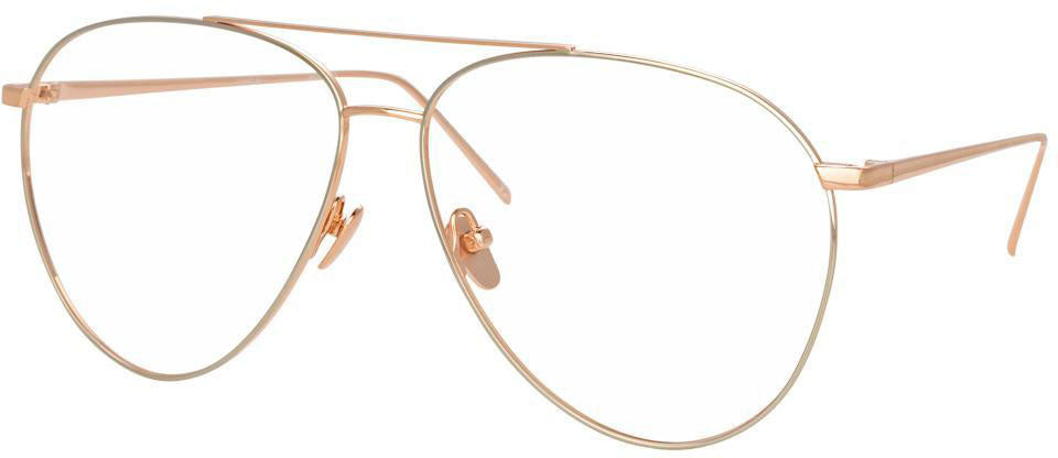 Color_LFL744C11OPT - Linda Farrow Kirk C11 Aviator Optical Frame