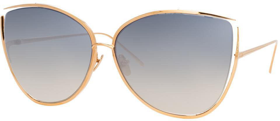 Color_LFL774C5SUN - Linda Farrow Jamila C5 Cat Eye Sunglasses