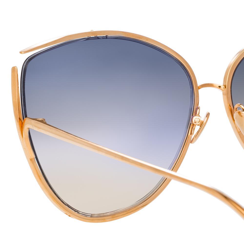 Color_LFL774C5SUN - Linda Farrow Jamila C5 Cat Eye Sunglasses