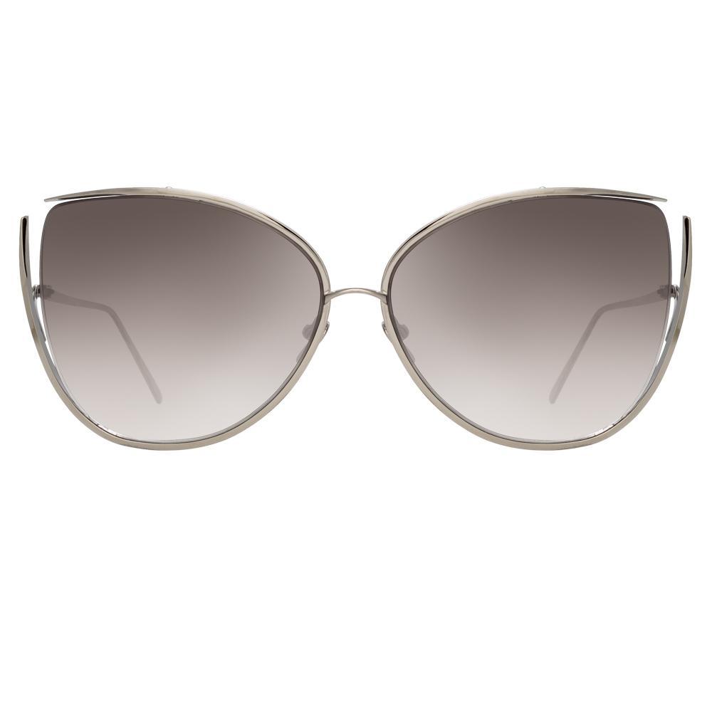Color_LFL774C8SUN - Linda Farrow Jamila C8 Cat Eye Sunglasses