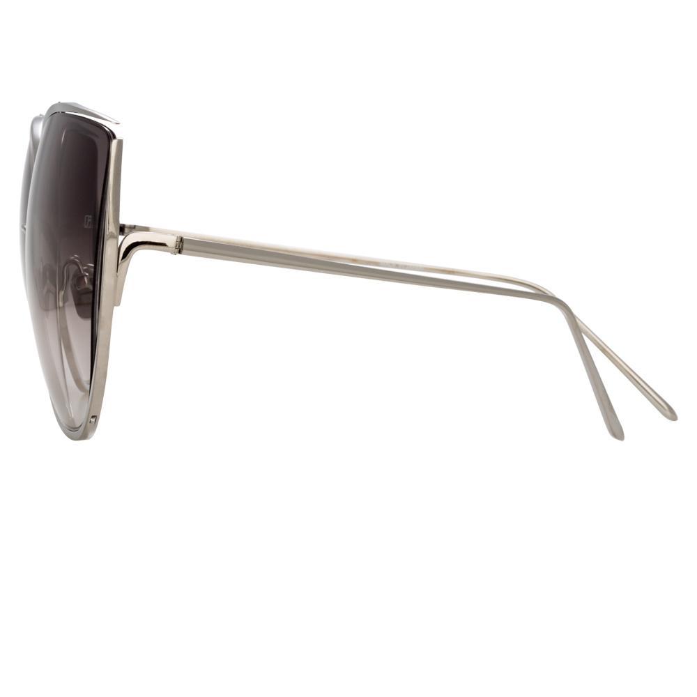 Color_LFL774C8SUN - Linda Farrow Jamila C8 Cat Eye Sunglasses