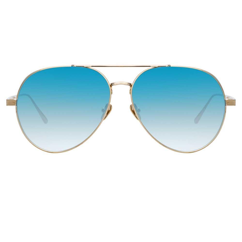 Color_LFL792C8SUN - Linda Farrow Elgin C8 Aviator Sunglasses