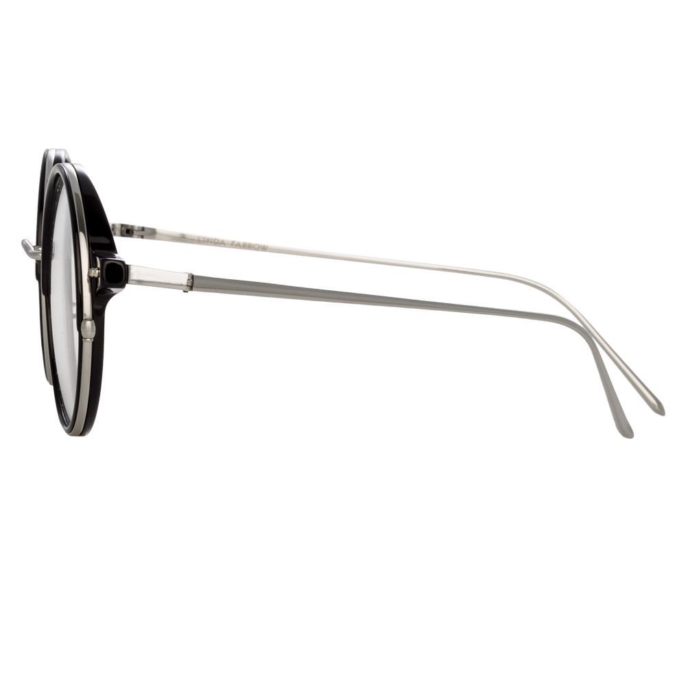 Color_LFL801C12OPT - Linda Farrow Lara C12 Round Optical Frame