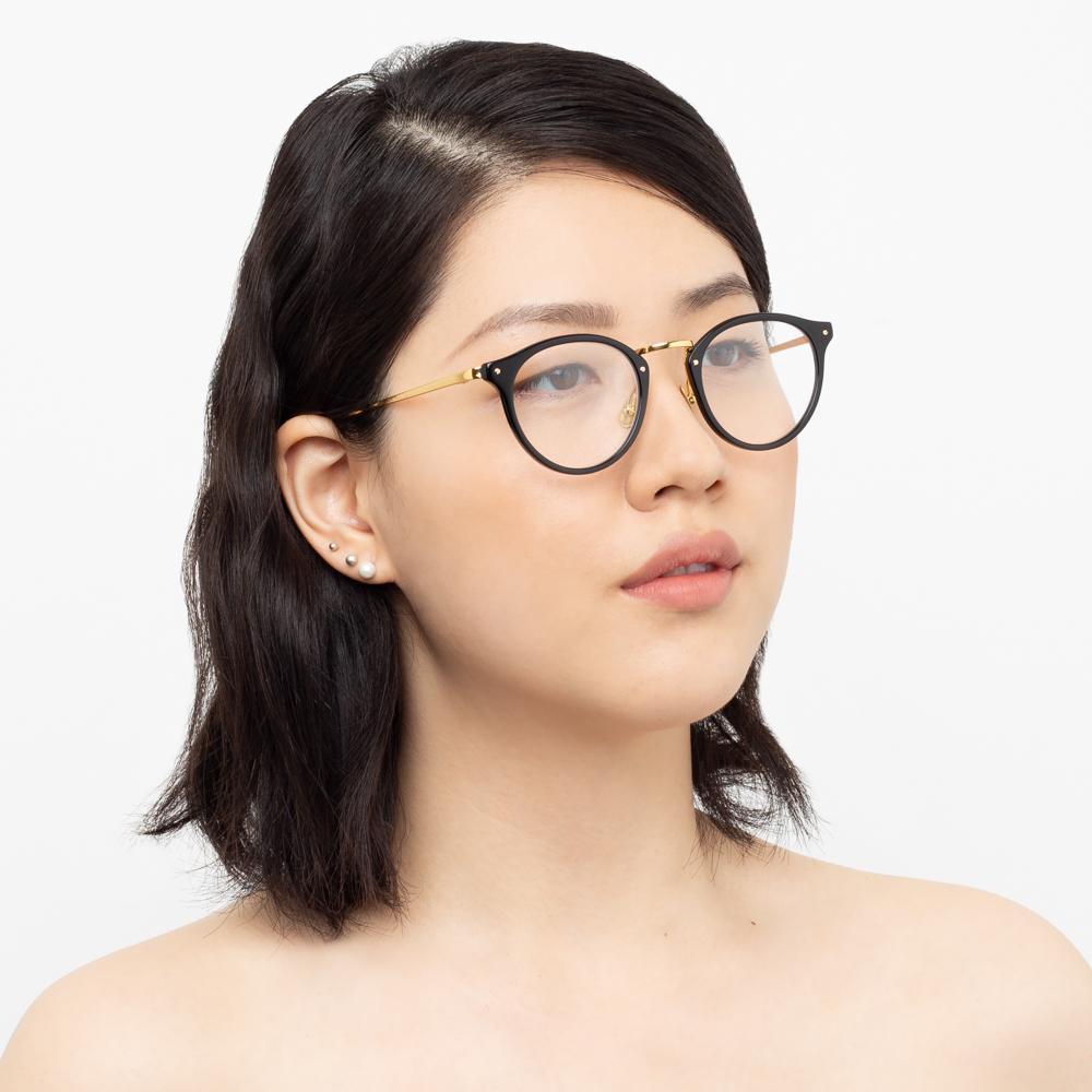 Color_LFL808C1OPT - Linda Farrow Idriss C1 Oval Optical Frame