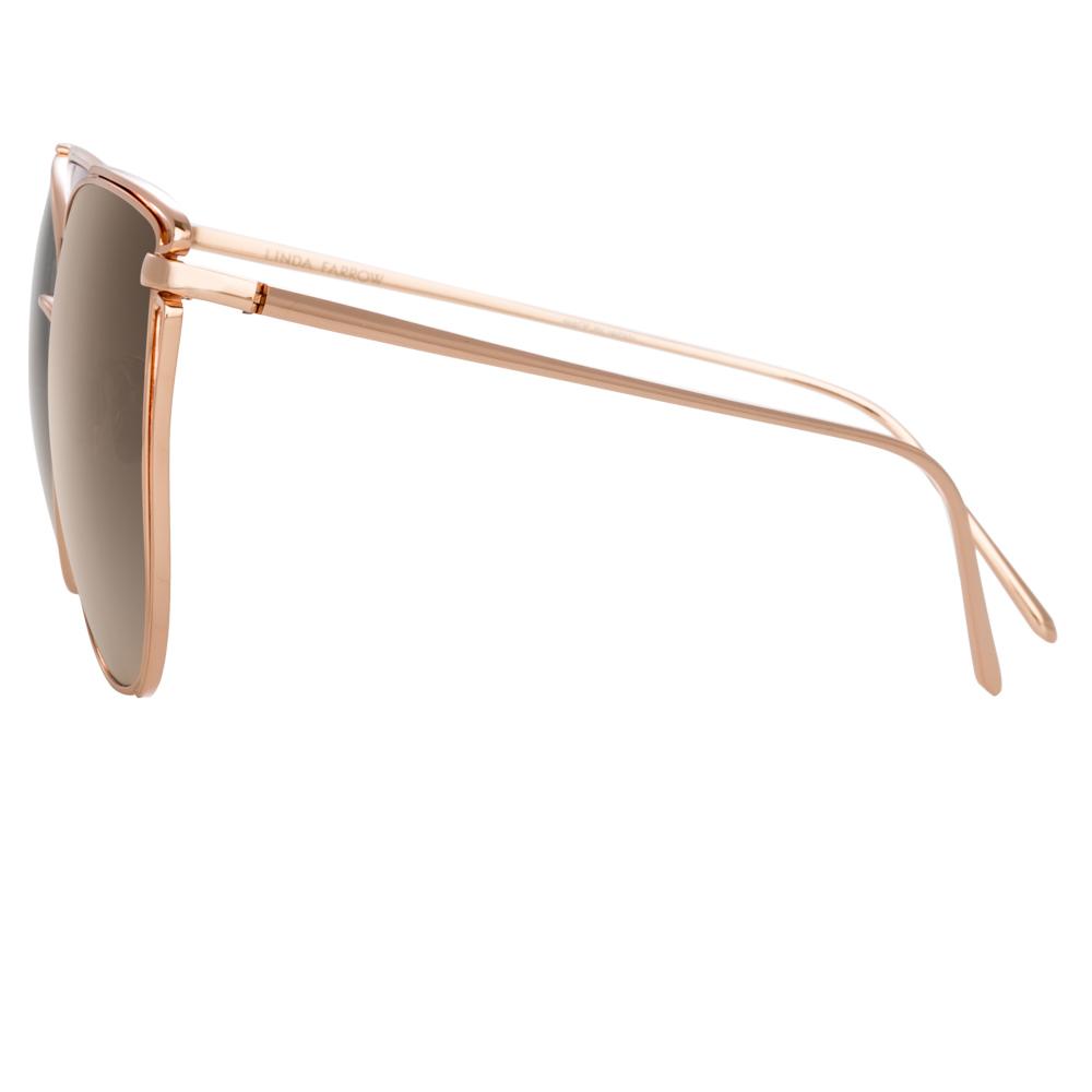 Color_LFL809C5SUN - Linda Farrow Amina C5 Cat Eye Sunglasses