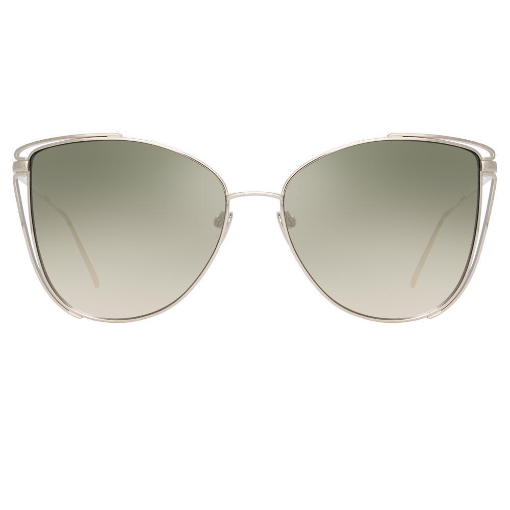 Color_LFL809C7SUN - Linda Farrow Amina C7 Cat Eye Sunglasses