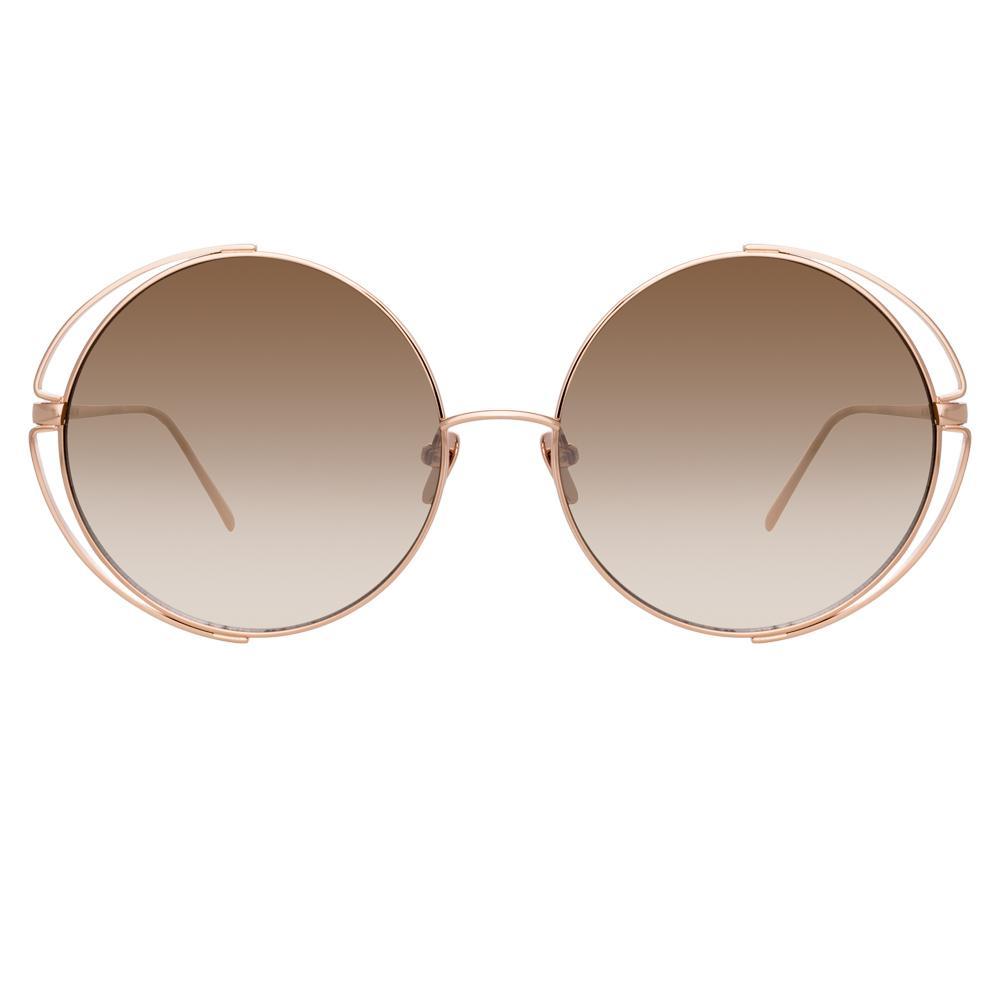 Color_LFL816C5SUN - Linda Farrow Farah C5 Round Sunglasses