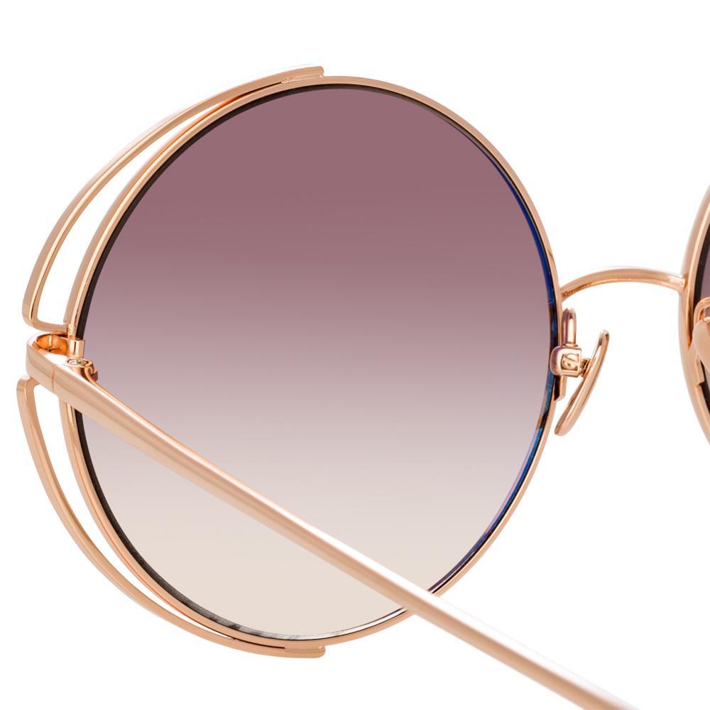 Color_LFL816C5SUN - Linda Farrow Farah C5 Round Sunglasses