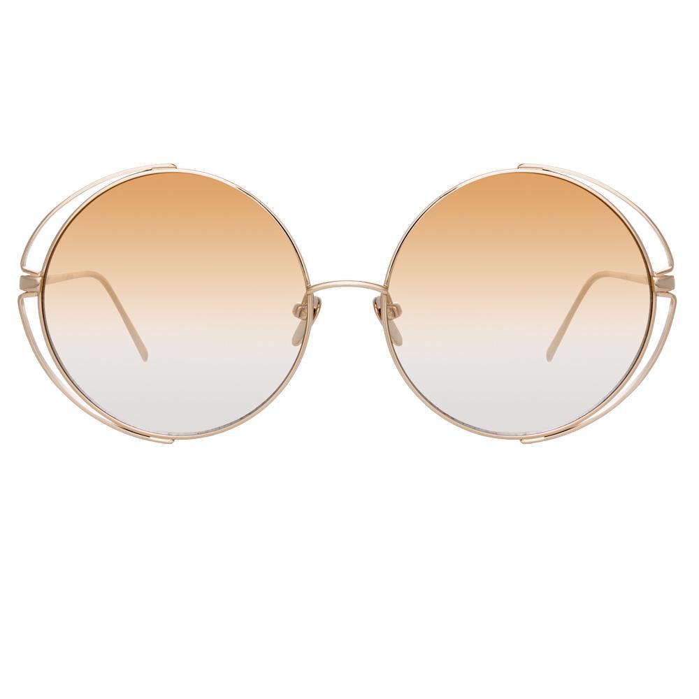 Color_LFL816C7SUN - Linda Farrow Farah C7 Round Sunglasses