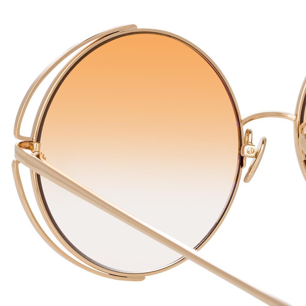 Color_LFL816C7SUN - Linda Farrow Farah C7 Round Sunglasses