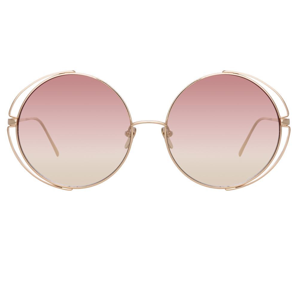 Color_LFL816C8SUN - Linda Farrow Farah C8 Round Sunglasses