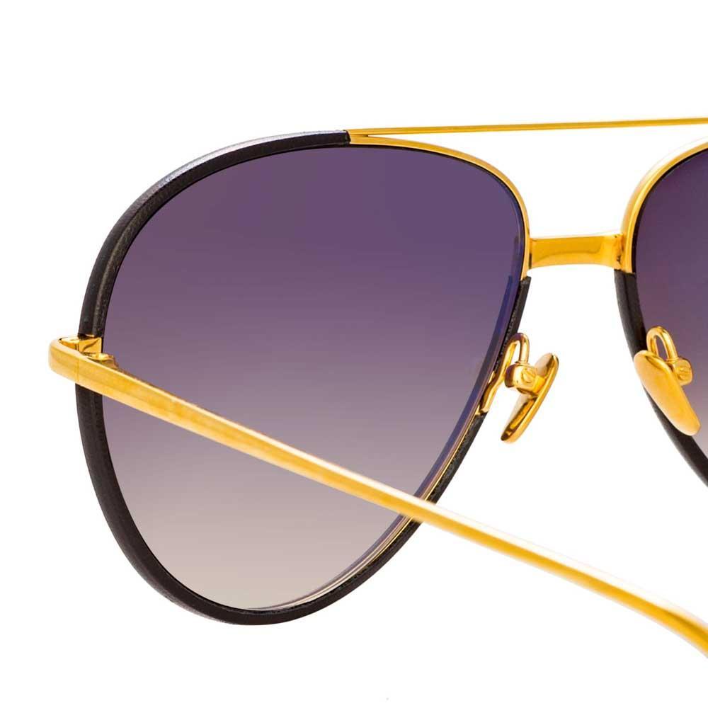 Color_LFL817C10SUN - Linda Farrow Salem C10 Aviator Sunglasses