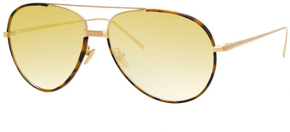 Color_LFL817C13SUN - Linda Farrow Salem C13 Aviator Sunglasses