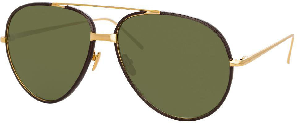 Color_LFL817C4SUN - Linda Farrow Salem C4 Aviator Sunglasses
