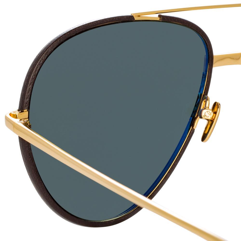 Color_LFL817C4SUN - Linda Farrow Salem C4 Aviator Sunglasses