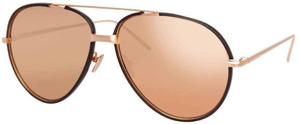 Color_LFL817C5SUN - Linda Farrow Salem C5 Aviator Sunglasses