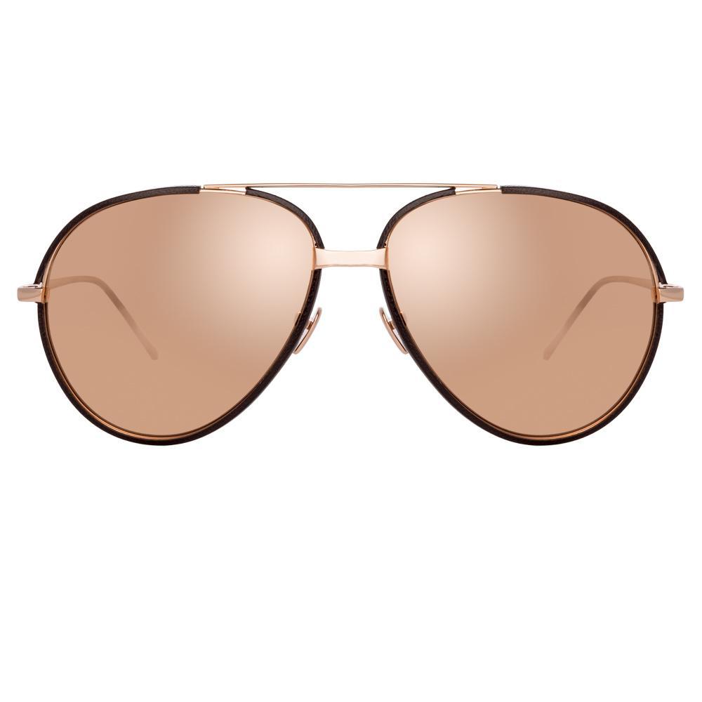 Color_LFL817C5SUN - Linda Farrow Salem C5 Aviator Sunglasses