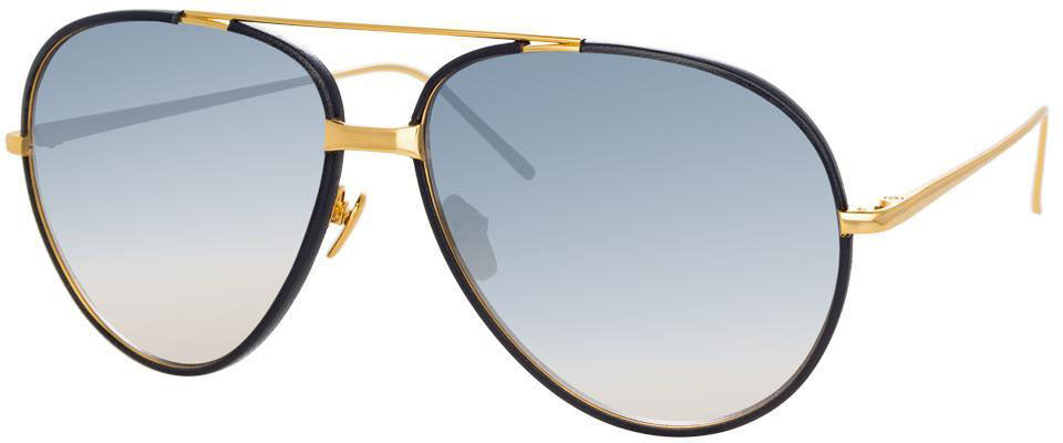Color_LFL817C7SUN - Linda Farrow Salem C7 Aviator Sunglasses