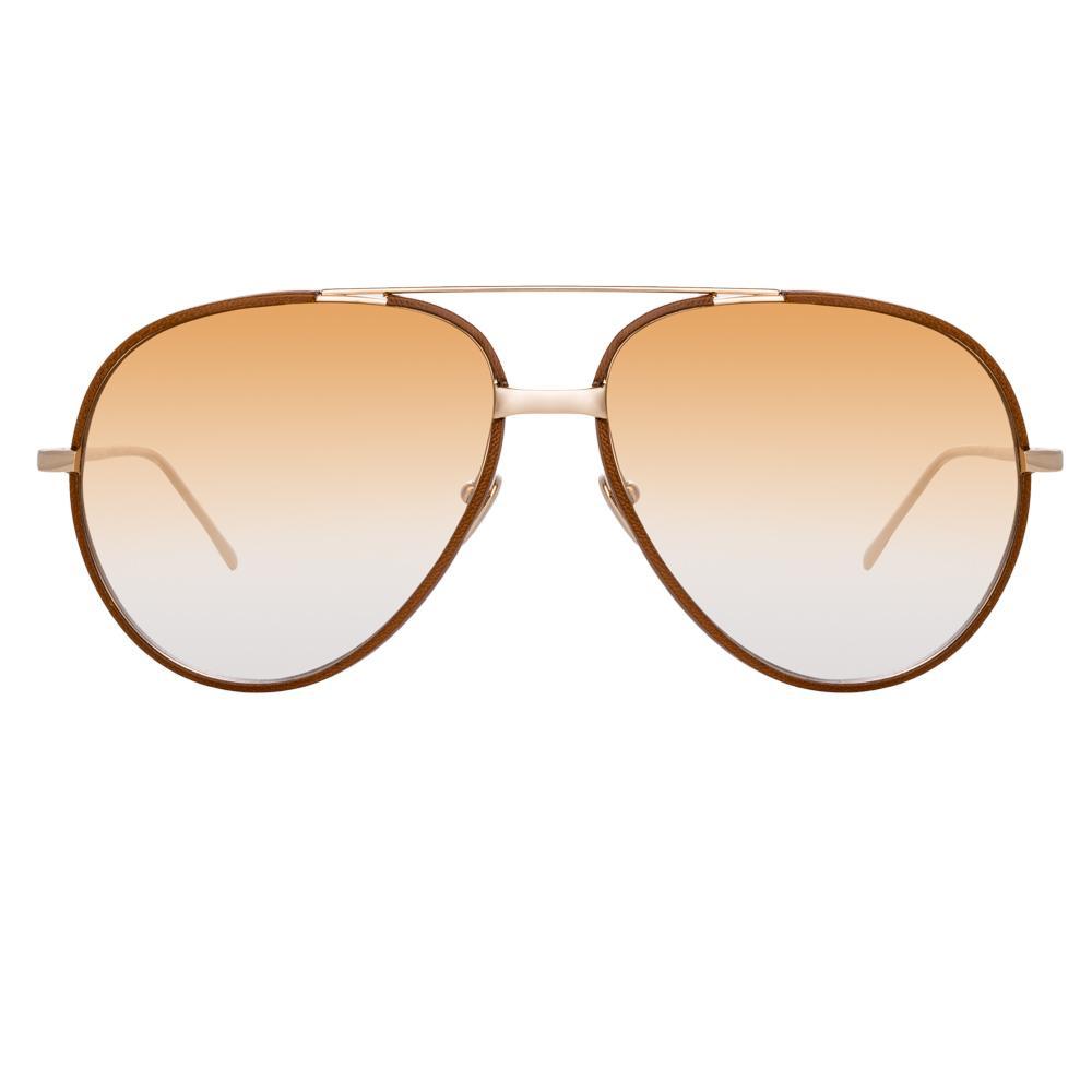 Color_LFL817C8SUN - Linda Farrow Salem C8 Aviator Sunglasses