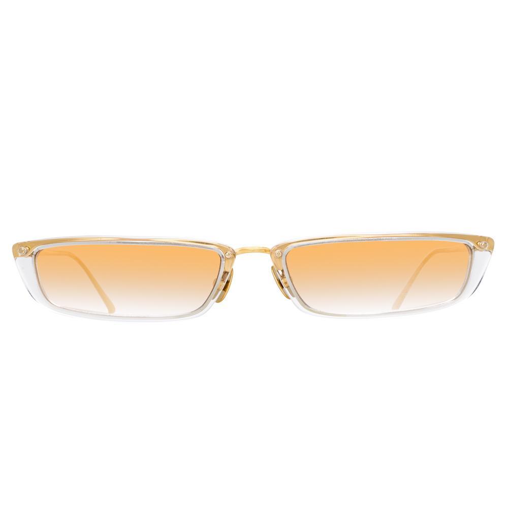 Color_LFL838C6SUN - Linda Farrow Issa C6 Rectangular Sunglasses