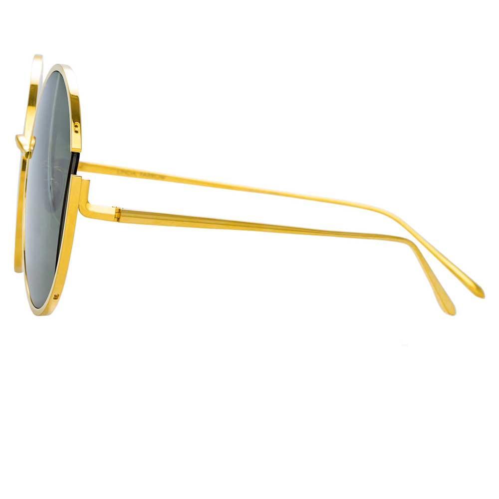 Color_LFL851C4SUN - Linda Farrow Quarry C4 Round Sunglasses