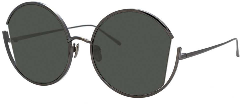 Color_LFL851C7SUN - Linda Farrow Quarry C7 Round Sunglasses