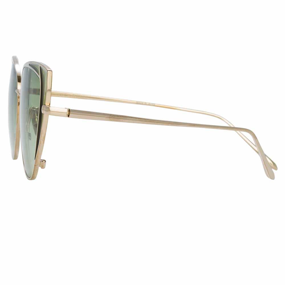 Color_LFL855C10SUN - Linda Farrow Des Vouex C10 Cat Eye Sunglasses