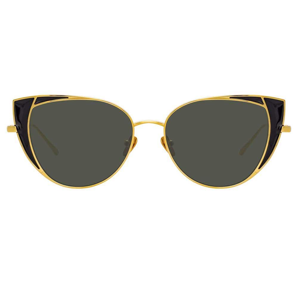 Color_LFL855C1SUN - Linda Farrow Des Vouex C1 Cat Eye Sunglasses