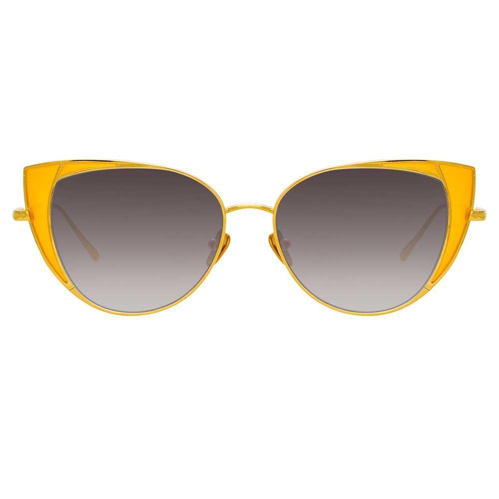 Color_LFL855C3SUN - Linda Farrow Des Vouex C3 Cat Eye Sunglasses