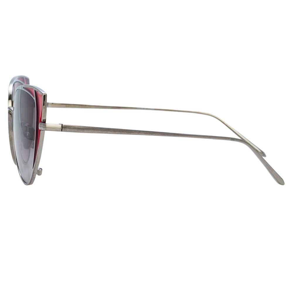 Color_LFL855C5SUN - Linda Farrow Des Vouex C5 Cat Eye Sunglasses