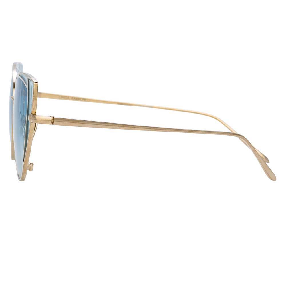 Color_LFL855C7SUN - Linda Farrow Des Vouex C7 Cat Eye Sunglasses