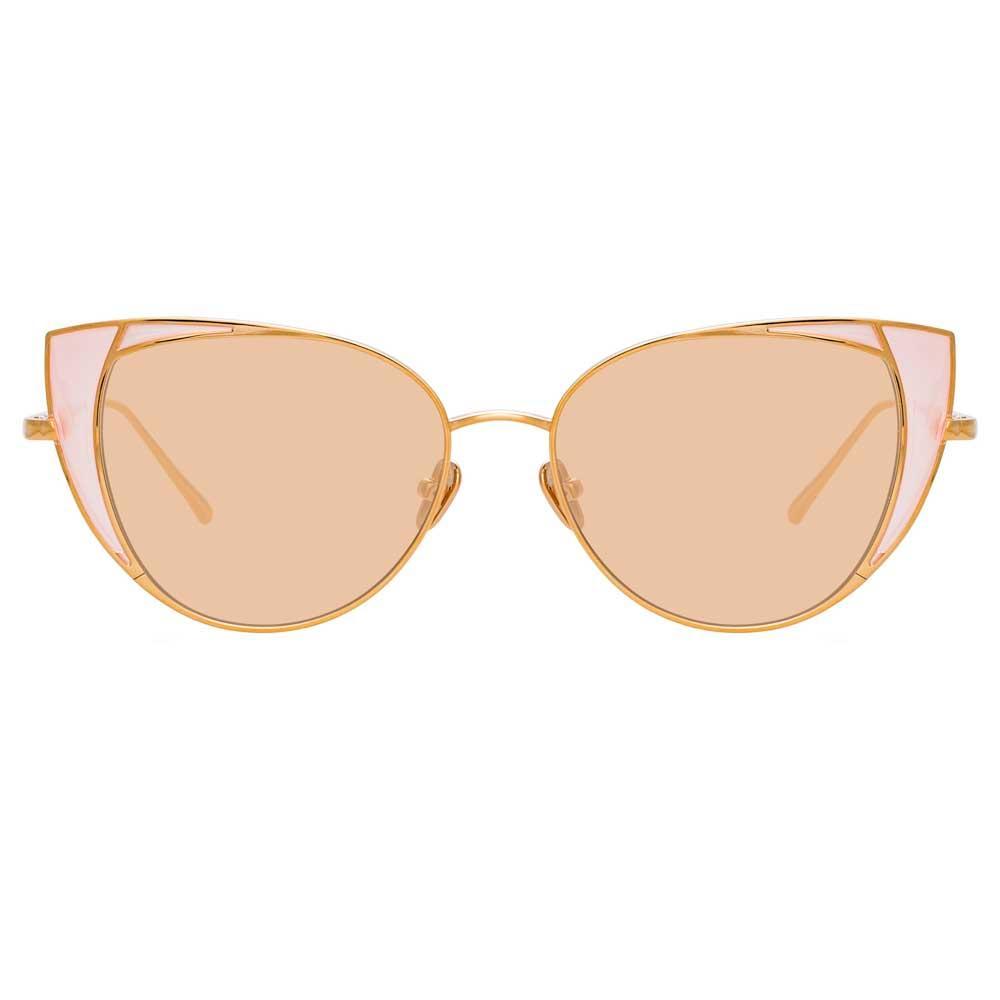 Color_LFL855C8SUN - Linda Farrow Des Vouex C8 Cat Eye Sunglasses