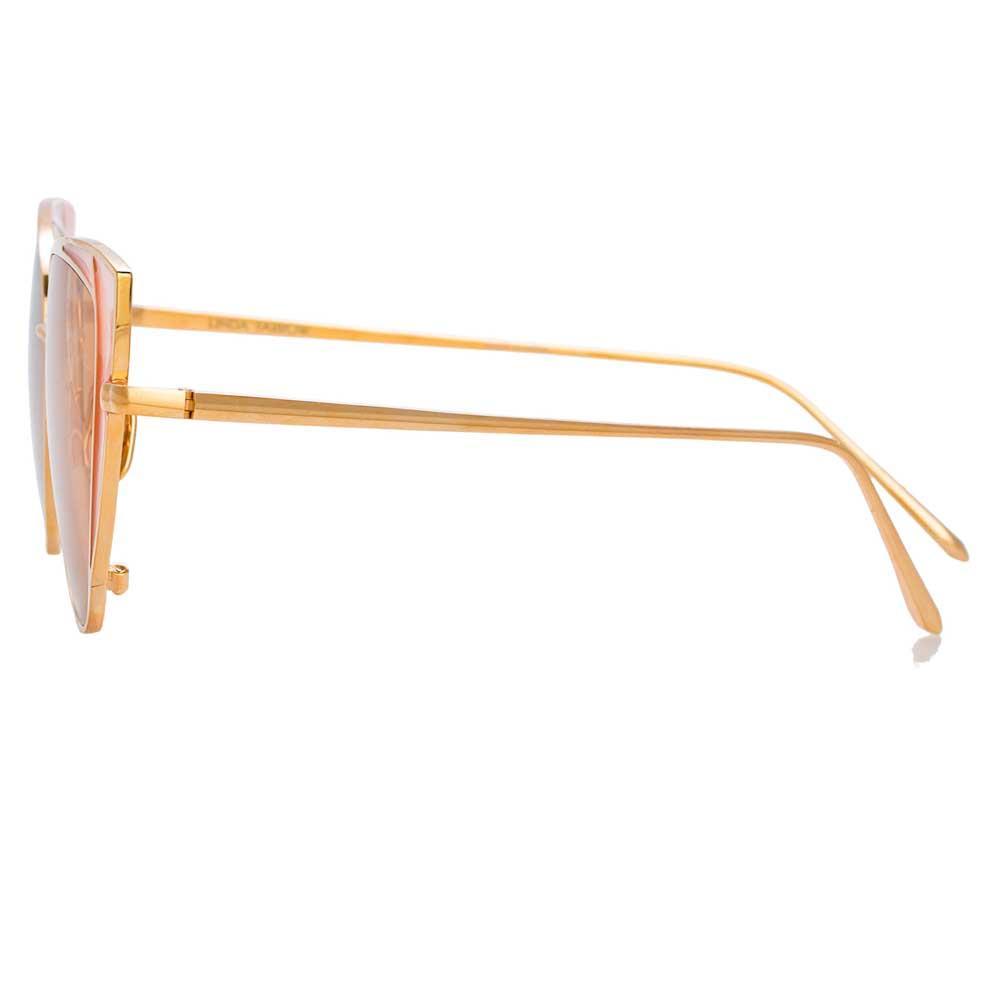 Color_LFL855C8SUN - Linda Farrow Des Vouex C8 Cat Eye Sunglasses