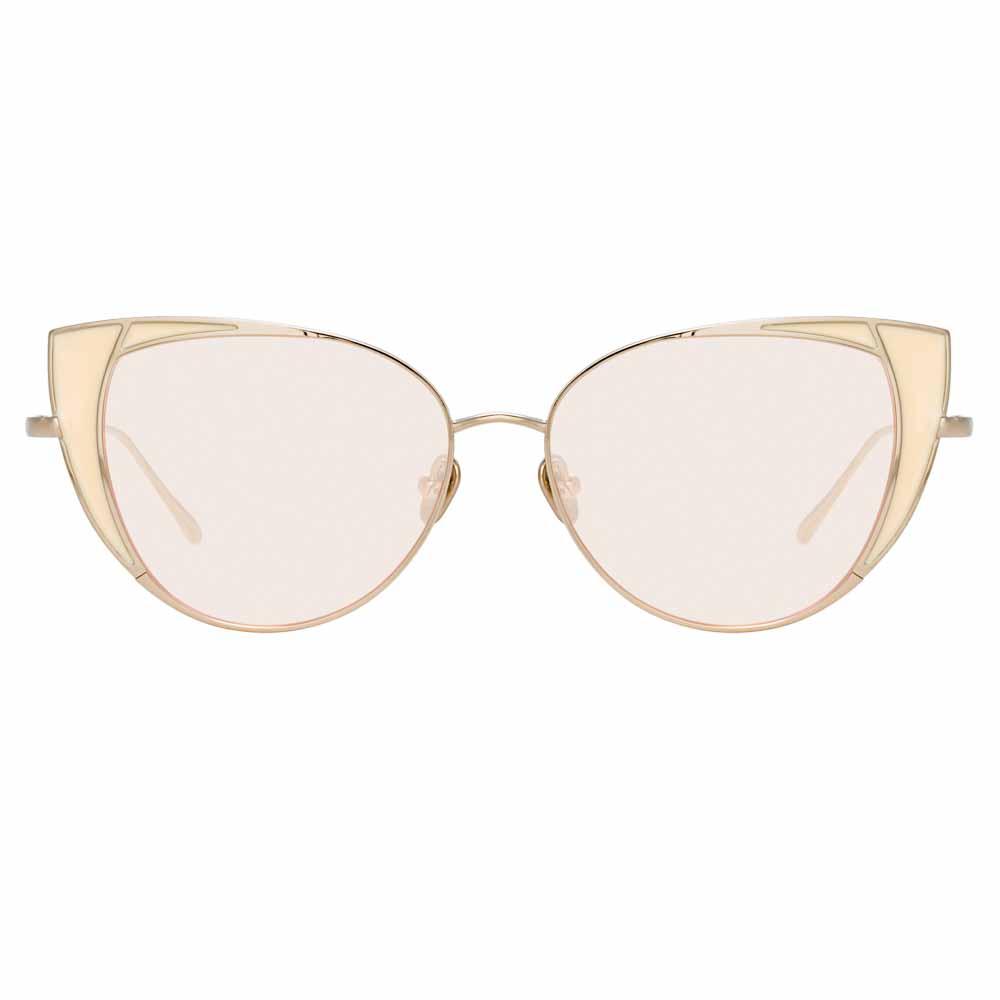 Color_LFL855C9SUN - Linda Farrow Des Vouex C9 Cat Eye Sunglasses