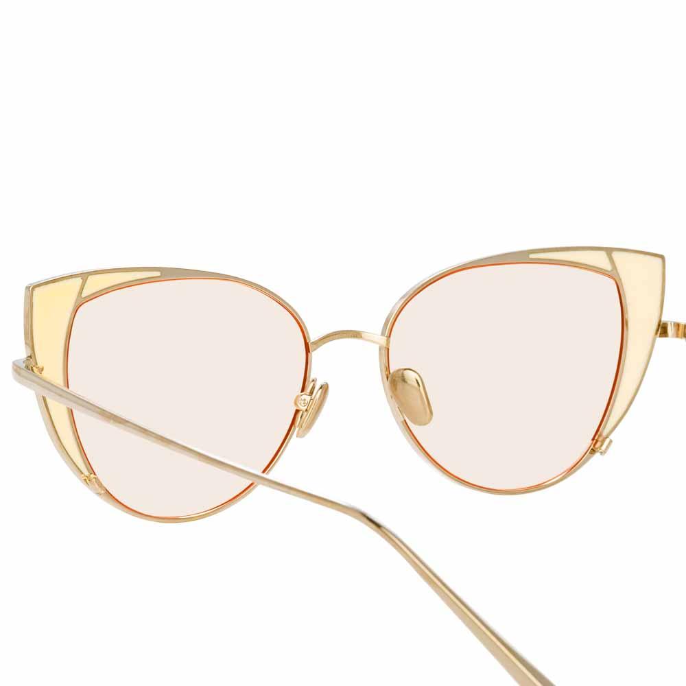 Color_LFL855C9SUN - Linda Farrow Des Vouex C9 Cat Eye Sunglasses