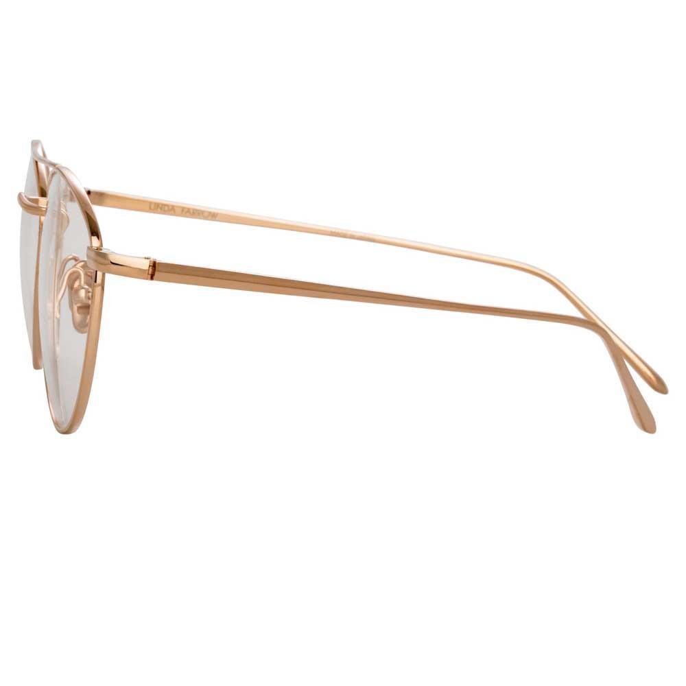 Color_LFL876C10OPT - Linda Farrow Caine C1 Aviator Optical Frame