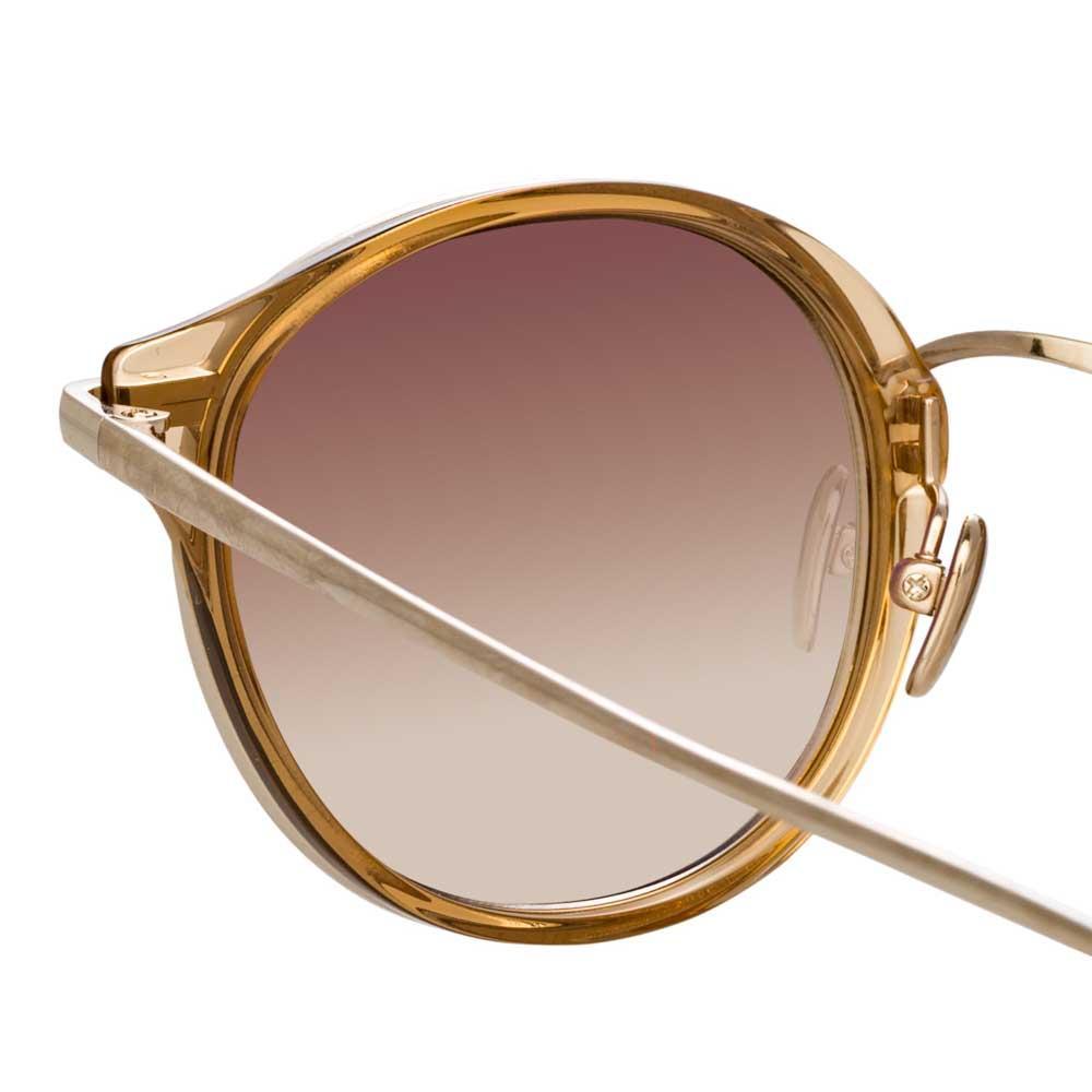 Color_LFL911C3SUN - Linda Farrow Jackson C3 D-FrameSunglasses