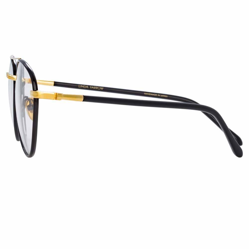 Color_LFL954C8OPT - Linda Farrow Brodie C8 Aviator Optical Frame
