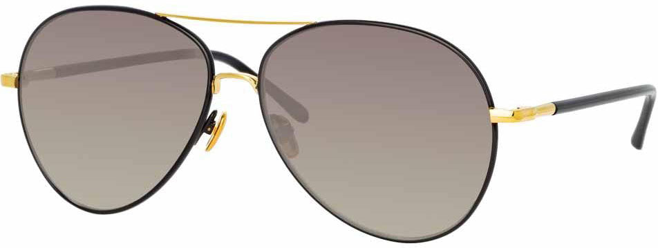 Color_LFL963C1SUN - Linda Farrow Diabolo C1 Aviator Sunglasses