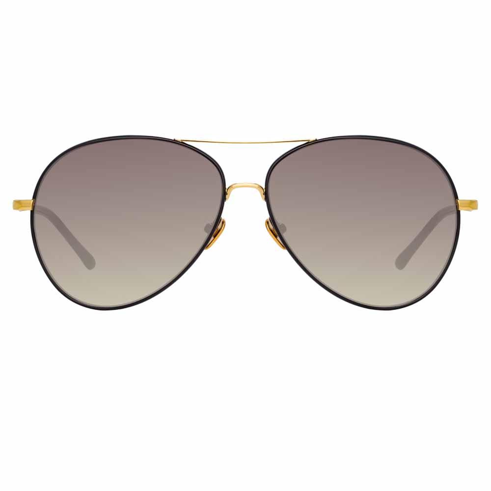 Color_LFL963C1SUN - Linda Farrow Diabolo C1 Aviator Sunglasses