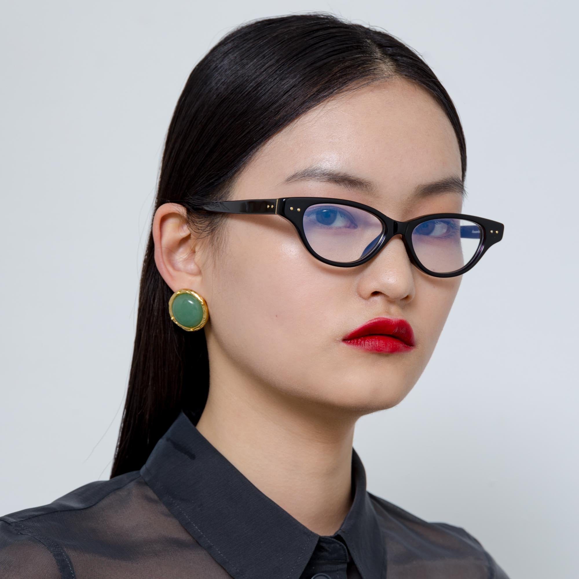 Color_LFL965C6OPT - Alessandra Cat Eye Optical Frame in Black