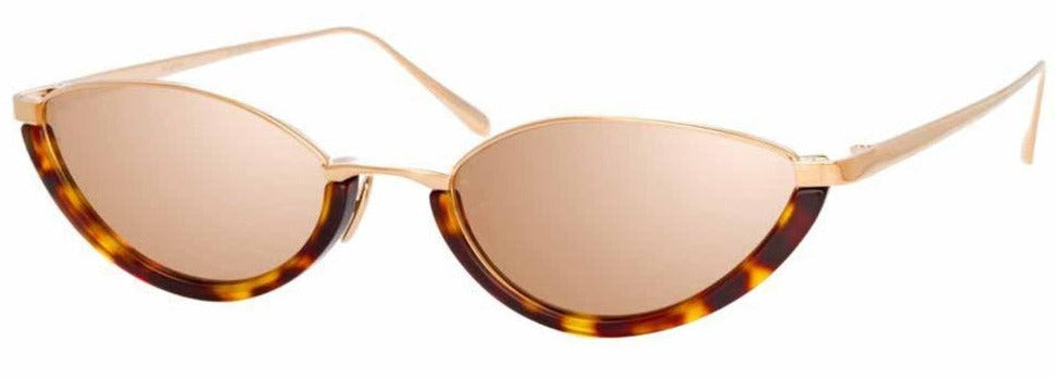 Color_LFL967C4SUN - Daisy Cat Eye Sunglasses in Rose Gold and Rose Gold
