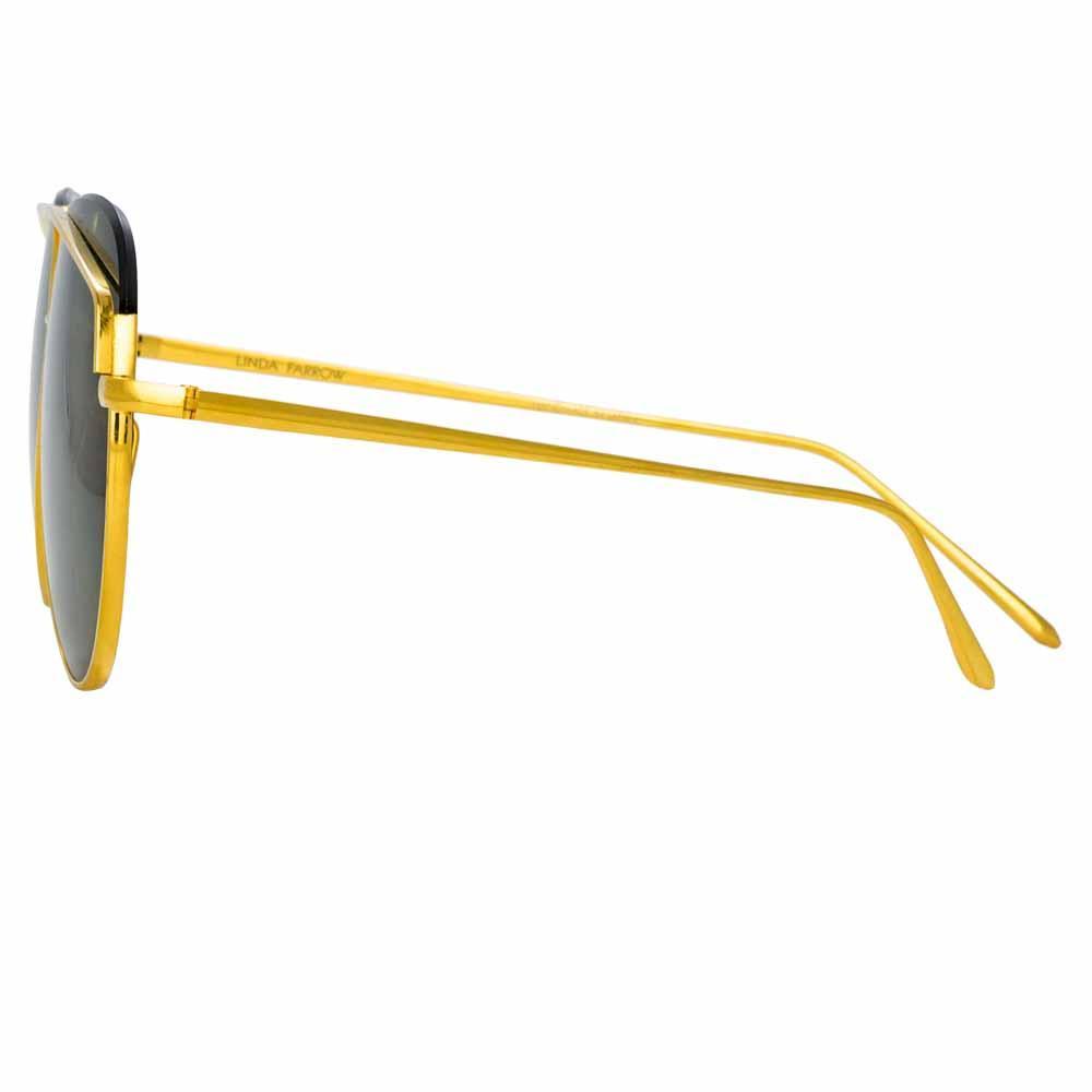 Color_LFL975C2SUN - Linda Farrow Colt C2 Aviator Sunglasses