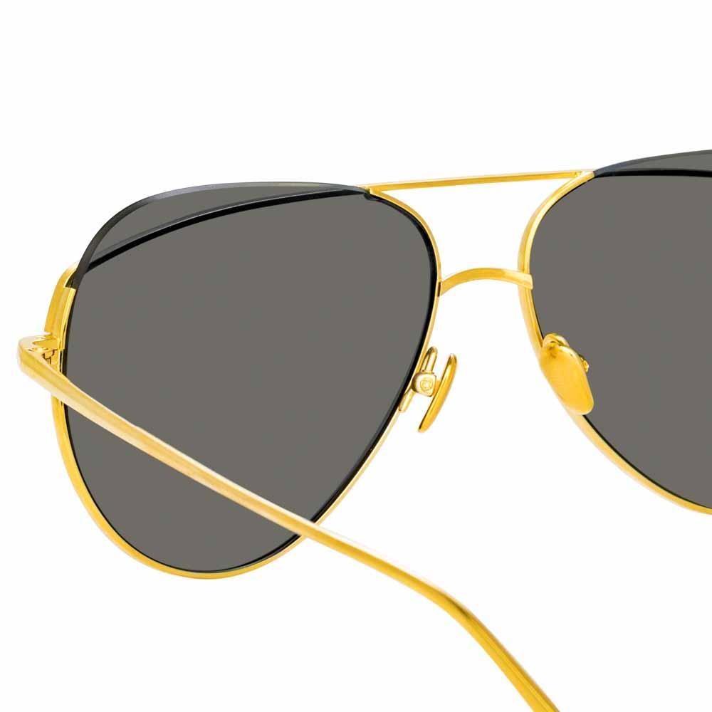 Color_LFL975C2SUN - Linda Farrow Colt C2 Aviator Sunglasses