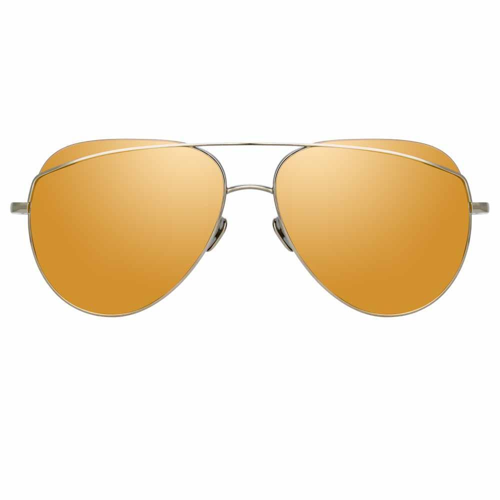 Color_LFL975C3SUN - Linda Farrow Colt C3 Aviator Sunglasses