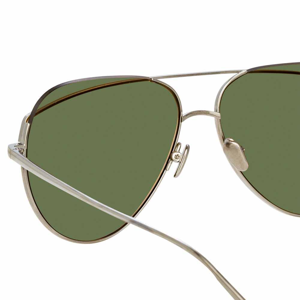 Color_LFL975C3SUN - Linda Farrow Colt C3 Aviator Sunglasses