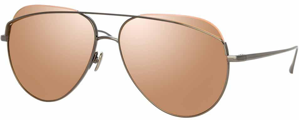 Color_LFL975C4SUN - Linda Farrow Colt C4 Aviator Sunglasses